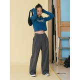 【WEB限定】ラグランロゴショートニット | Ungrid | 詳細画像18 