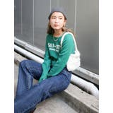 【WEB限定】ラグランロゴショートニット | Ungrid | 詳細画像20 