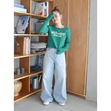 【WEB限定】ラグランロゴショートニット | Ungrid | 詳細画像26 