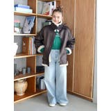 【WEB限定】ラグランロゴショートニット | Ungrid | 詳細画像28 