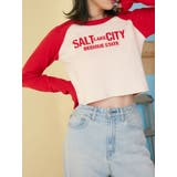 【WEB限定】ラグランロゴショートニット | Ungrid | 詳細画像6 