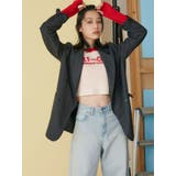 【WEB限定】ラグランロゴショートニット | Ungrid | 詳細画像9 