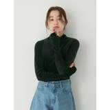 シアーベロアハイネックロングスリーブTee | Ungrid | 詳細画像10 