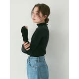 シアーベロアハイネックロングスリーブTee | Ungrid | 詳細画像12 