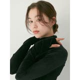 シアーベロアハイネックロングスリーブTee | Ungrid | 詳細画像13 