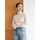 シアーベロアハイネックロングスリーブTee | Ungrid | 詳細画像19 