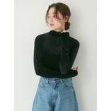 シアーベロアハイネックロングスリーブTee | Ungrid | 詳細画像2 