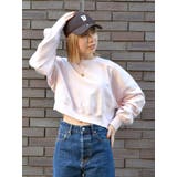ピンク | スリーブボリュームショートスウェット | Ungrid