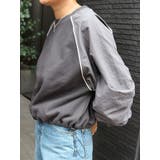 スリーブギャザードッキングスウェット | Ungrid | 詳細画像11 