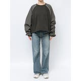 スリーブギャザードッキングスウェット | Ungrid | 詳細画像23 