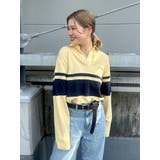 バイカラーポロシャツ | Ungrid | 詳細画像19 