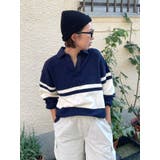 バイカラーポロシャツ | Ungrid | 詳細画像7 