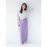 サイドスリットリブニットスカート | Ungrid | 詳細画像10