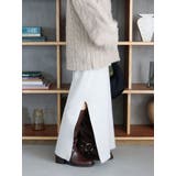 サイドスリットリブニットスカート | Ungrid | 詳細画像16