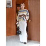 サイドスリットリブニットスカート | Ungrid | 詳細画像26