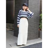 サイドスリットリブニットスカート | Ungrid | 詳細画像28