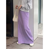 サイドスリットリブニットスカート | Ungrid | 詳細画像32