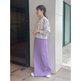 サイドスリットリブニットスカート | Ungrid | 詳細画像35