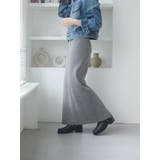 サイドスリットリブニットスカート | Ungrid | 詳細画像4