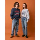 ブルー | 【UNISEX】ヴィンテージルーズテーパードデニム | Ungrid