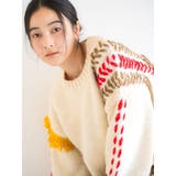 レースアップデザインルーズニット | Ungrid | 詳細画像8 