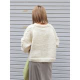 パッチワークケーブルルーズニット | Ungrid | 詳細画像17 