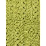 パッチワークケーブルルーズニット | Ungrid | 詳細画像33 