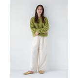 パッチワークケーブルルーズニット | Ungrid | 詳細画像6 