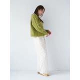 パッチワークケーブルルーズニット | Ungrid | 詳細画像8 