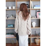 ビッグシルエットルーズケーブルニット | Ungrid | 詳細画像20