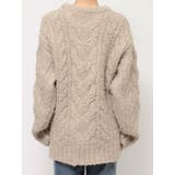 ビッグシルエットルーズケーブルニット | Ungrid | 詳細画像25