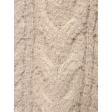 ビッグシルエットルーズケーブルニット | Ungrid | 詳細画像32