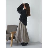 ビッグシルエットルーズケーブルニット | Ungrid | 詳細画像9