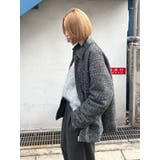 ジップデザインツイードブルゾン | Ungrid | 詳細画像10