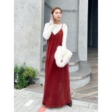 ベロアキャミワンピース | Ungrid | 詳細画像3 