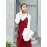 ベロアキャミワンピース | Ungrid | 詳細画像6 