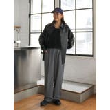 スリーブデザインフェイクレザーシャツ | Ungrid | 詳細画像24 