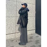 スリーブデザインフェイクレザーシャツ | Ungrid | 詳細画像31 