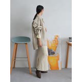 スリーブデザインフェイクレザーシャツ | Ungrid | 詳細画像38 