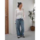 カットワークレースコンビブラウス | Ungrid | 詳細画像15 