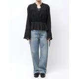 カットワークレースコンビブラウス | Ungrid | 詳細画像36 