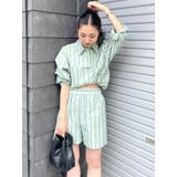 【WEB限定】ストライプルーズシャツ | Ungrid | 詳細画像10 