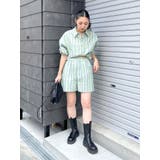 【WEB限定】ストライプルーズシャツ | Ungrid | 詳細画像12 