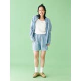 【WEB限定】ストライプルーズシャツ | Ungrid | 詳細画像6 