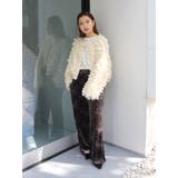 ベロア刺繍ラフパンツ | Ungrid | 詳細画像18 