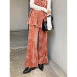 ベロア刺繍ラフパンツ | Ungrid | 詳細画像2 