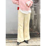 ベロア刺繍ラフパンツ | Ungrid | 詳細画像22 