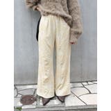 ベロア刺繍ラフパンツ | Ungrid | 詳細画像26 