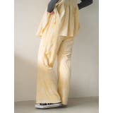 ベロア刺繍ラフパンツ | Ungrid | 詳細画像5 