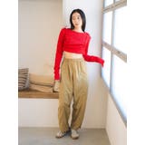 ナイロン混ボリュームラフパンツ | Ungrid | 詳細画像8 